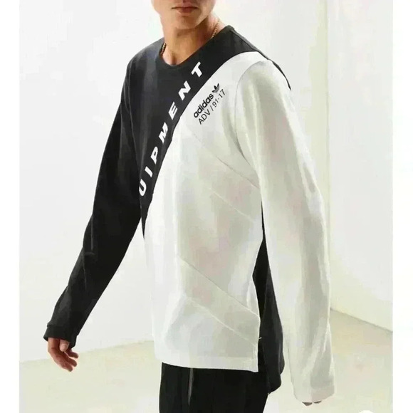 Adidas Burnside Long Sleeve Tee (137) - Picture 3 of 16